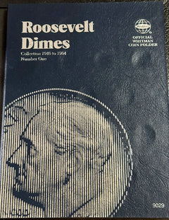 Lot Of 50 Silver Roosevelt Dimes Full Book (1946-1964) Rare Find