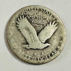 1928-D 25C Standing Liberty Quarter-Circulated As Pictured # SLQ 1928-D OA