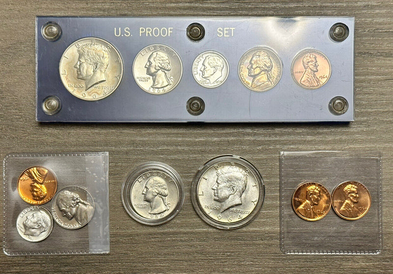 1964 Coin Set & More ( Please Read Description)
