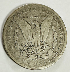 1884-P Morgan Silver Dollar Grade G-VG Old Silver Morgan Dollar # 1884-P G-VG
