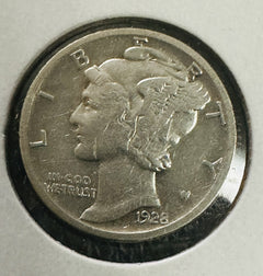 1928-S Mercury Dime - Scarce  Choice F-XF As Pictured Semi-key Date # MD 1928-S