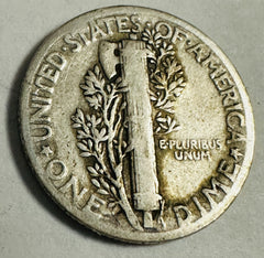 1936 Mercury Dime Obv Natural Toned As Pictured # MD 1936 NT
