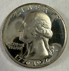 Wow! 1776-1976 DCAM  PROOF & BU PAIR!  BOTH SILVER GEM BU RARE SET Lot #1976(2)