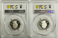 Silver Lot Of 2 National Park Coins ( PR70 & PR69) Low Price # SQL 11