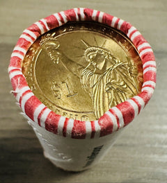 Thomas Jefferson US Presidential $1 Dollar Coin Roll of 25