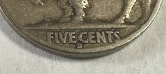 1938-D 5C Buffalo Nickel Full Date Lot #BN 1938-D