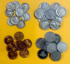 US Silver Mercury Coins Starter Collection Lot of 4 Rare Coins.NO JUNK COIN #SC4