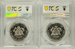 Lot Of 2 Type1 Kennedy Half Dollar As Shown PCGS PR69DCAM( Book Value $32) #176