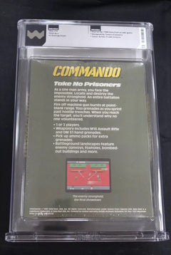 Atari 2600 New Sealed Commando Video Game (1988) WATA 9.6 A++ Seal "Low Price"