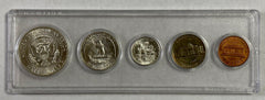 Gem BU 1964 5-coin Set In Whitman Holder Lot #1964