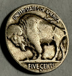 1929-D 5C Circulated Buffalo Nickel Better Date Lot #1929-D