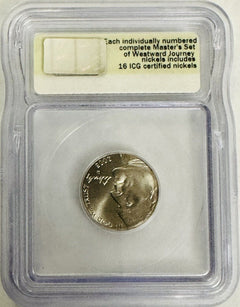 2005-D Jefferson Nickel MS67 ICG 5C Westward Journey Nickel Master's Set # OA 32