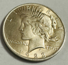 1923-P Peace Dollar - Brilliant Uncirculated As Pictured # PD 1923-P