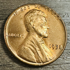 1958 P   Lincoln Wheat Cent - BU As Pictured # LWP 1958-P AP