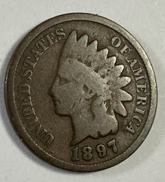 Antique Indian Head Old Vintage Penny Lot ( 1895-1906) Lot # AIHP (5)