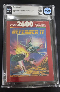 Atari 2600 New Sealed Defender II Video Game (1988) WATA 9.0 A+ Seal