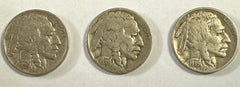 1935-PD&S 5C Buffalo Nickel F-XF Lot # BN 1935-PD&S “FREE SHIPPING “