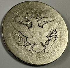 1899-P Barber Half Dollar  Low Mintage 90% silver Coin Fine Details # BHD1899-P