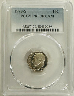 Wow! Lot Of 2 1978-S  PCGS PR70DCAM (top Grade) ( Guide Price $67) #1978-S OA 25