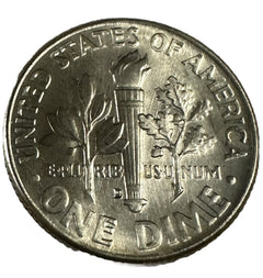 1962 D Roosevelt Dime 90% Silver Gem BU Lot #RD1962-D