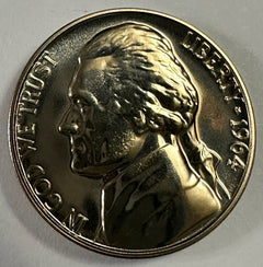Lot Of 4 Gem Proof Jefferson Nickel Orig. Mint Cello(1961-1964) Lot# JNP (61-64)
