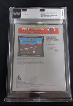 Atari 2600 New Sealed Pole Position Video Game (1983) WATA 9.6 A+ Seal $750 Val)