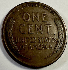 1924-S 1C BN Lincoln Cent Full Date & Mint Mark Lot # LP 1924-S #02 “FREE S&H”