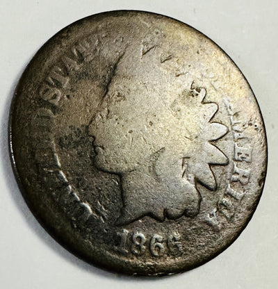 1866 indian head cent penny us coins Tough Date # IHP 1866 TD