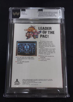 Atari 2600 New Sealed Jr. Pac-Man Video Game (1986) WATA 9.8 A++ Seal