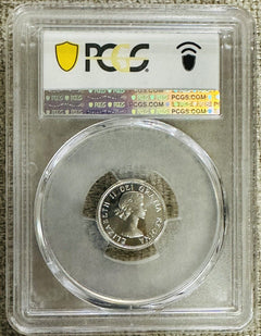 1964 Canada  Gem PL Silver Ten Cents PCGS PL 67 Cam # CTC 1964-PL67CAM #02