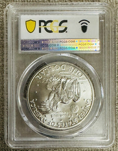 1972-S  $1 EISENHOWER IKE SILVER DOLLAR SAN FRANCISCO MINT PCGS MS66( Lowest Pr)