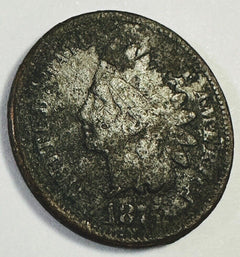 1873, 1874 & 1875 Old Vintage Indian Head Penny 150 Years Old ( Book Filler)