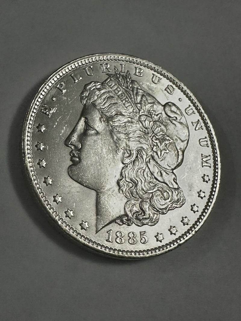 1885-O $1 Morgan Silver Dollar  Uncirculated Beauty As Pictured # MSD 1885-O