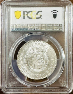 Mexico 1967-Mo Silver 1 Peso PCGS MS65 KM-459 #MP 1967-Mo MS65 #4