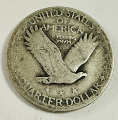 1928-P Standing Liberty Silver Quarter VF W/ Full Date As Pictured #SLQ1928P VF2