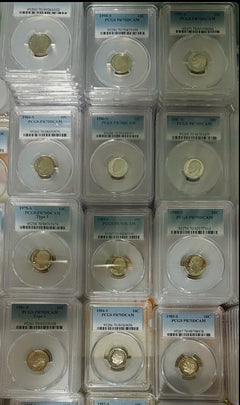 Lot Of 2 Perfect PR70DCAM ROOSEVELT DIMES FROM 1980'S