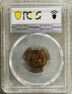 1955-S Lincoln Wheat One Cent  PCGS MS64RD  # LP 1955-S MS64RD #02
