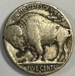 1935 S INDIAN HEAD "BUFFALO" NICKEL  *VERY FINE*   *FREE SHIPPING* #1935-S VF 01