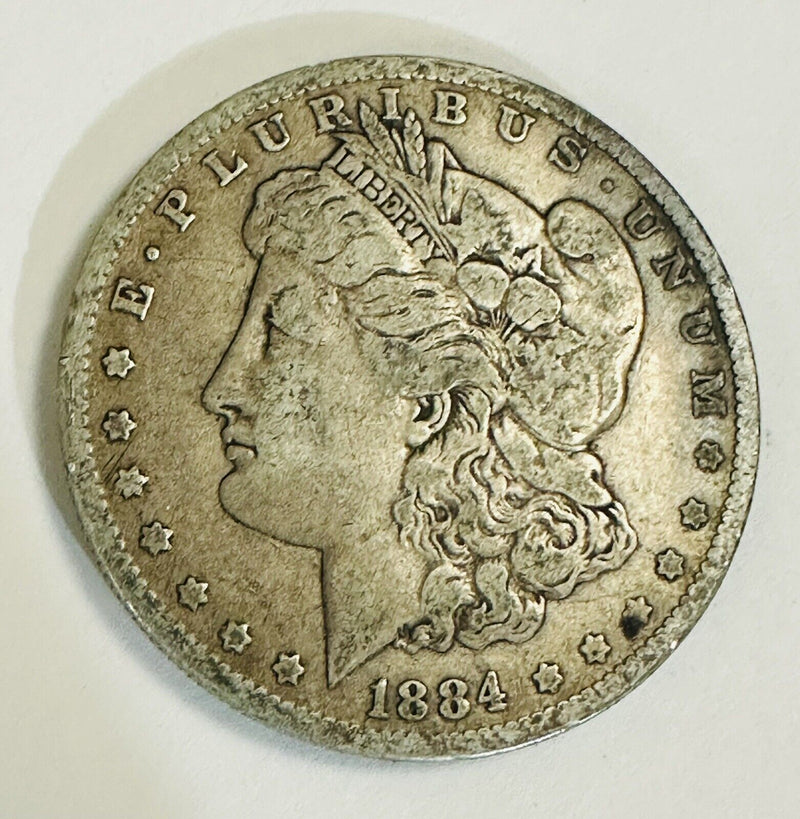 1884-O Morgan Silver Dollar US Coin Obverse Toned As Pictured # MSD 1884-O TND