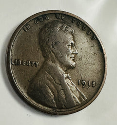 1915 P & D Lincoln Wheat Cent # L P 1915  P & D #2