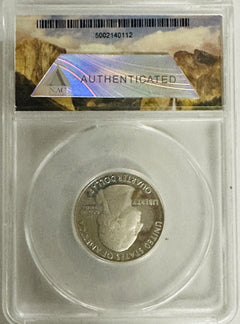 2011 S  Silver Vicksburg NP Quarter ANACS PR70DCAM~Top Grade None Better~#OA172