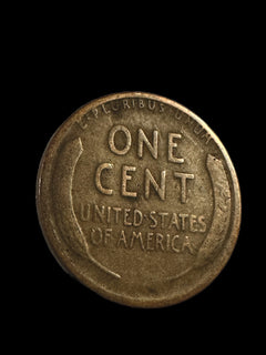 1915-D Lincoln Wheat Cent  VF Details Rare Semi Key Date Lot # LP 1915-D