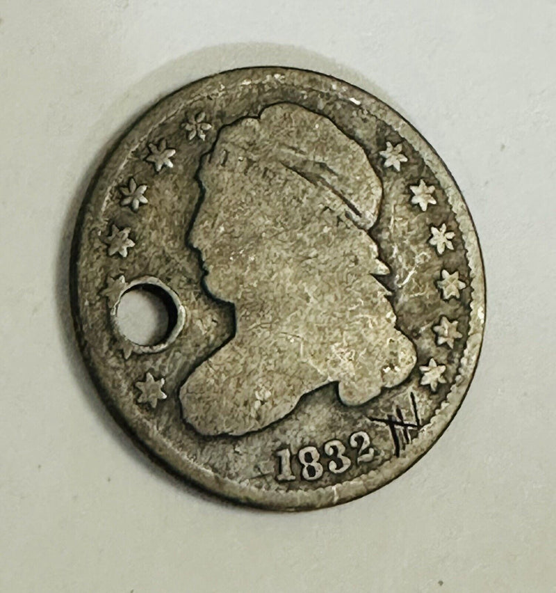 1832 Capped Bust Silver Dime Nice Old US Type Coin As Pictured # CBSD 1832