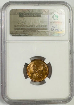 1955-S Lincoln Wheat Cent NGC MS66RB Red Brown #LP 1955-S MS66RB “low Price”