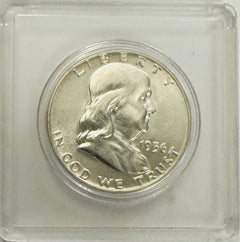 Lot Of 3 Year Run (1954-1956) Franklin Half Dollar BU As Shown # FHD(54-56)BU