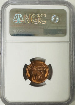 1949 D Lincoln Cent NGC MS 65 RD As Shown # OA  148 (Low Price)
