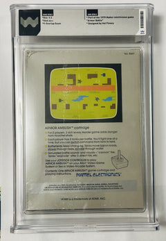 M Network Intellivision New Sealed Armor Ambush Video Game 1982 WATA 9.2 A++Seal