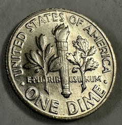 1964 P Roosevelt Dime 10c BU Uncirculated 90% Silver Lot #RD1964-P