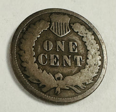 1880 Indian Head Cent Penny “great Value ” With "FAST FREE SHIPPING" # IHP 43