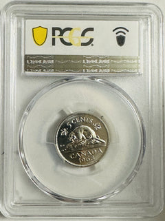 1963 Canada Five Cents PCGS PL-66 (lowest Price~Buy More Save More) #BX 1963PL66